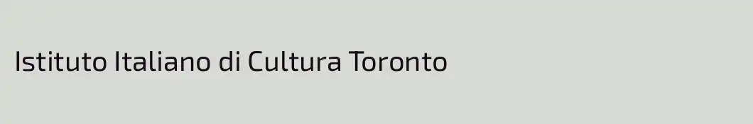 Istituto Italiano di Cultura Toronto